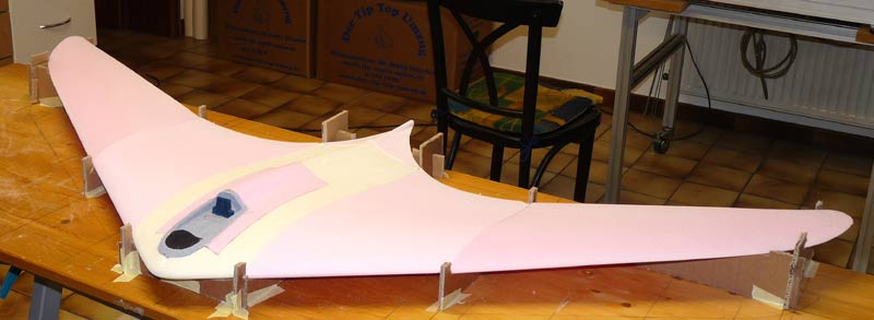 Bau-Bild Horten-9 Puscher