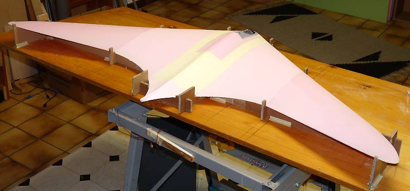 Bau-Bild Horten-9 Puscher