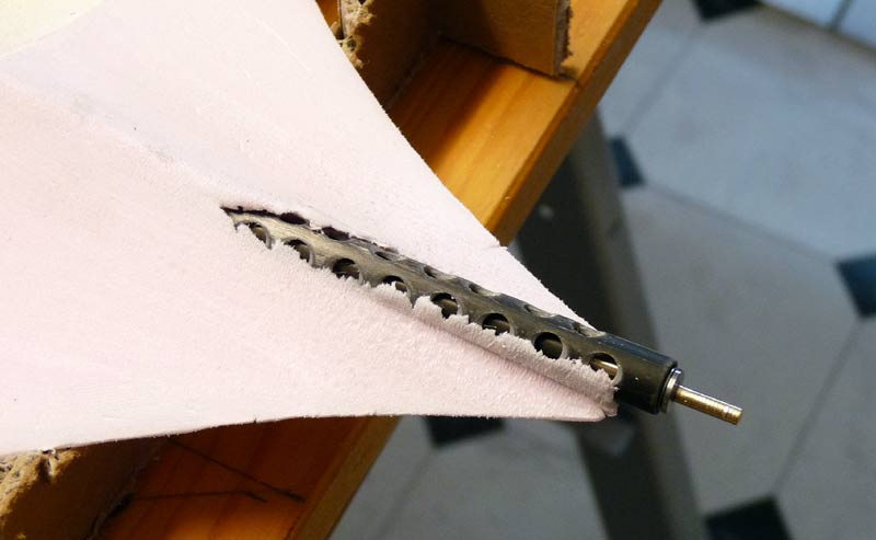 Bau-Bild Horten-9 Puscher - die Welle