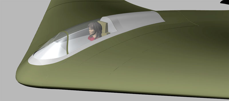 CAD-Bild Horten-9 Puscher