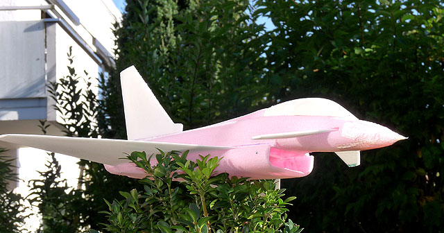 Eurofighter Typhoon Wurfgleiter by fly2air.com