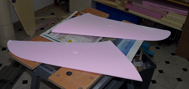fly2air.com - Horten-9 V3 P2 mit Schubrohren