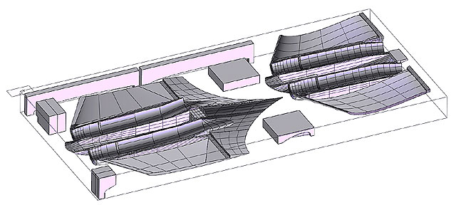 fly2air.com - Horten-9 V3 P3 mit Schubrohren