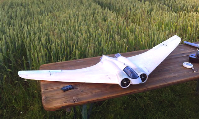 fly2air.com - Horten-9 V3 Bauanleitung
