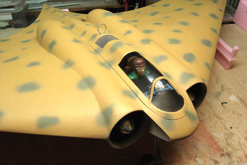 fly2air.com - Horten-9 V3 Bauanleitung