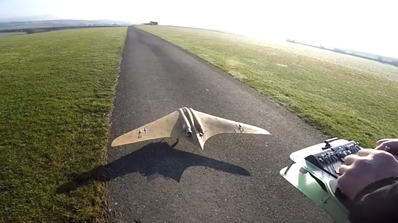 fly2air.com - Horten-9 V3 Bauanleitung