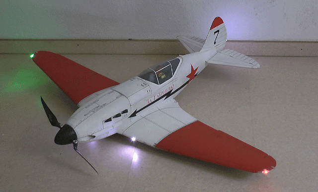 Beleuchtung fr MiG-3