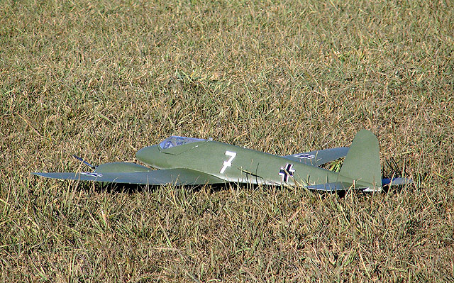 FW-187 im Flug