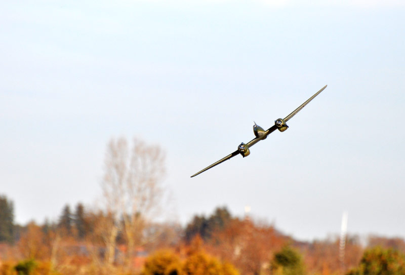 FW-187 im Flug
