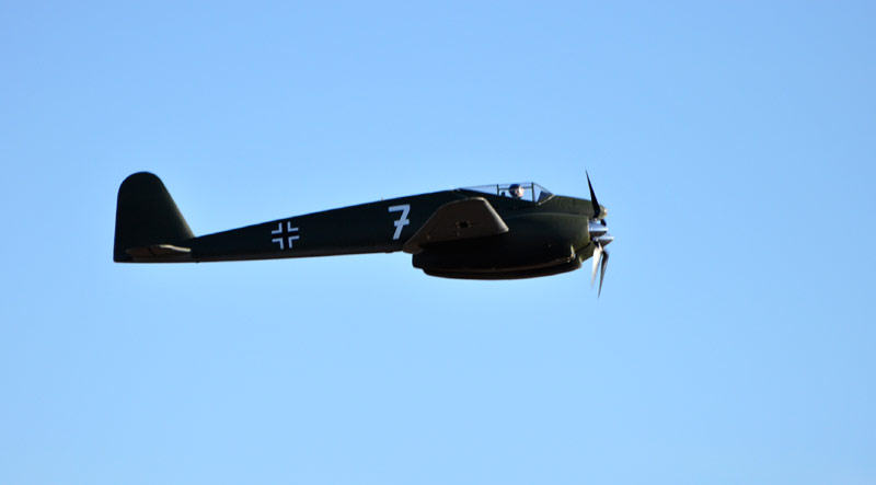 FW-187 im Flug